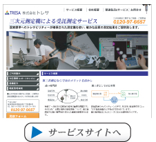 測定方法などを相談の上ワークと図面をお預かりして対応します。