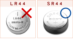 ノギス修理｜使用電池例について