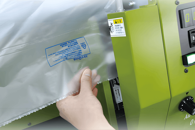 緩衝材フィルムのイメージ